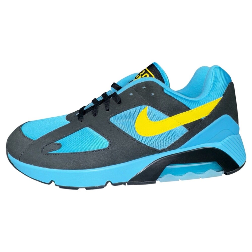 Nike Air Max 180 Mens Size 14 Baltic Blue Black Sneakers Shoes Running New
